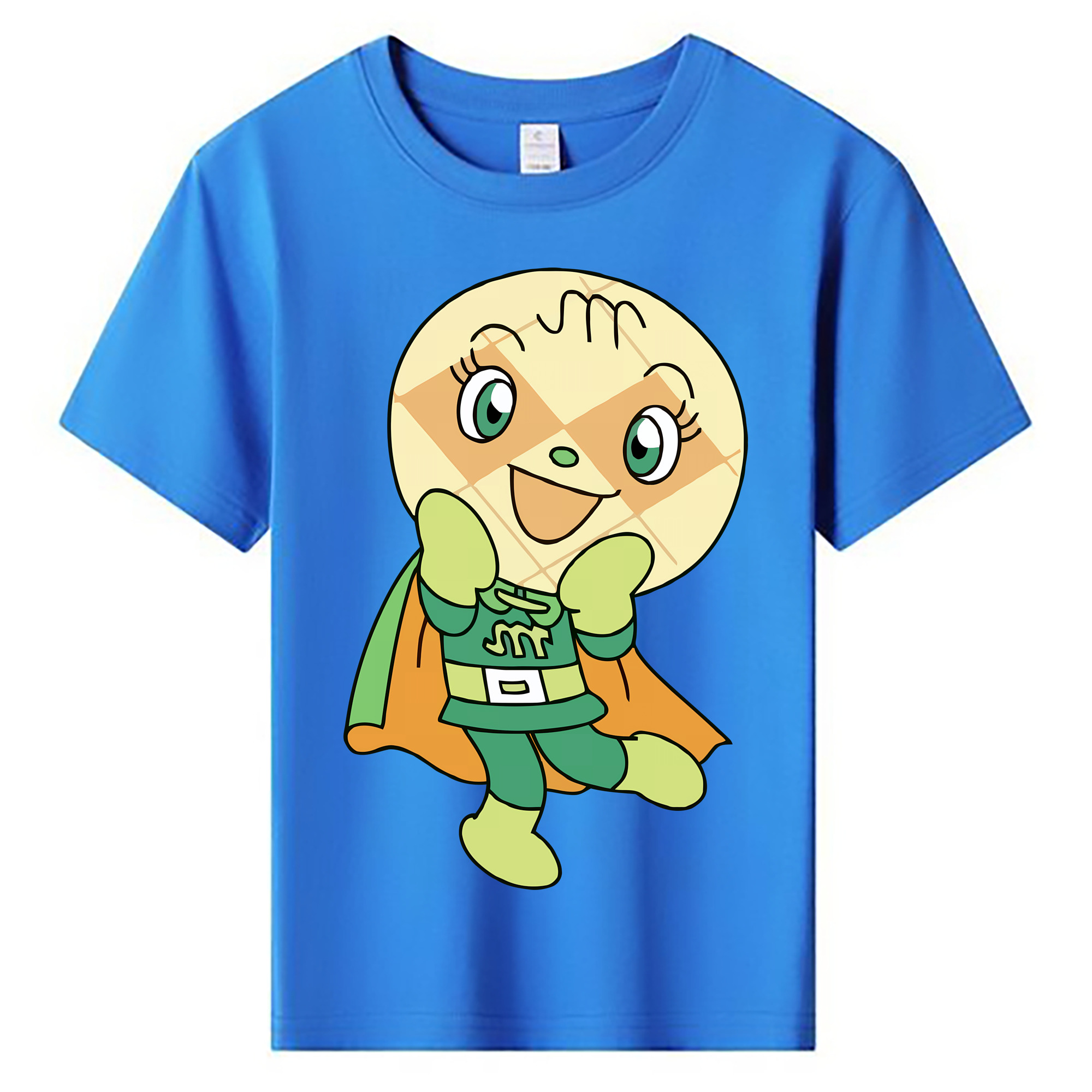 （画像用） アンパンマン Anpanman 綿100％キッズTシャツ（フロントプリント）
